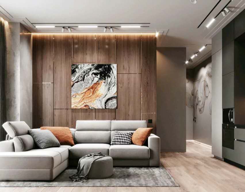 118平現(xiàn)代輕奢混搭風格裝修